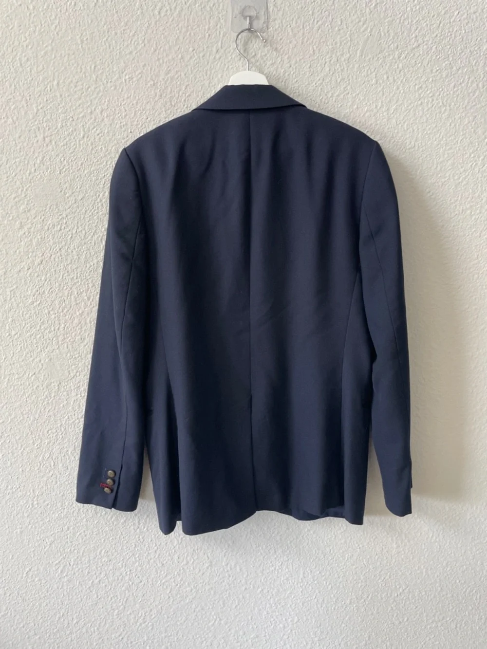 Tommy Hilfiger Men's Navy Two-Button Blazer Small